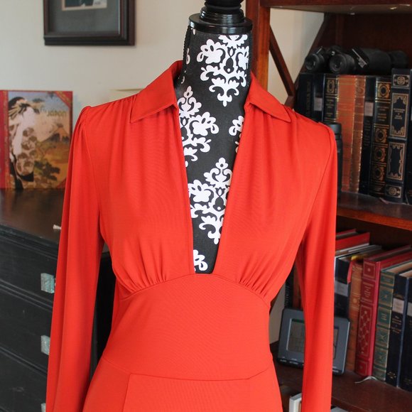 Gorgeous Michael Kors Burnt Orange Dress Brand New - Picture 1 of 10